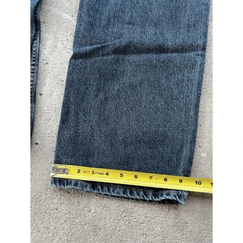 Lee Dungarees Jeans Mens 38x30 Blue Straight Fit Denim Classic Five Pocket South